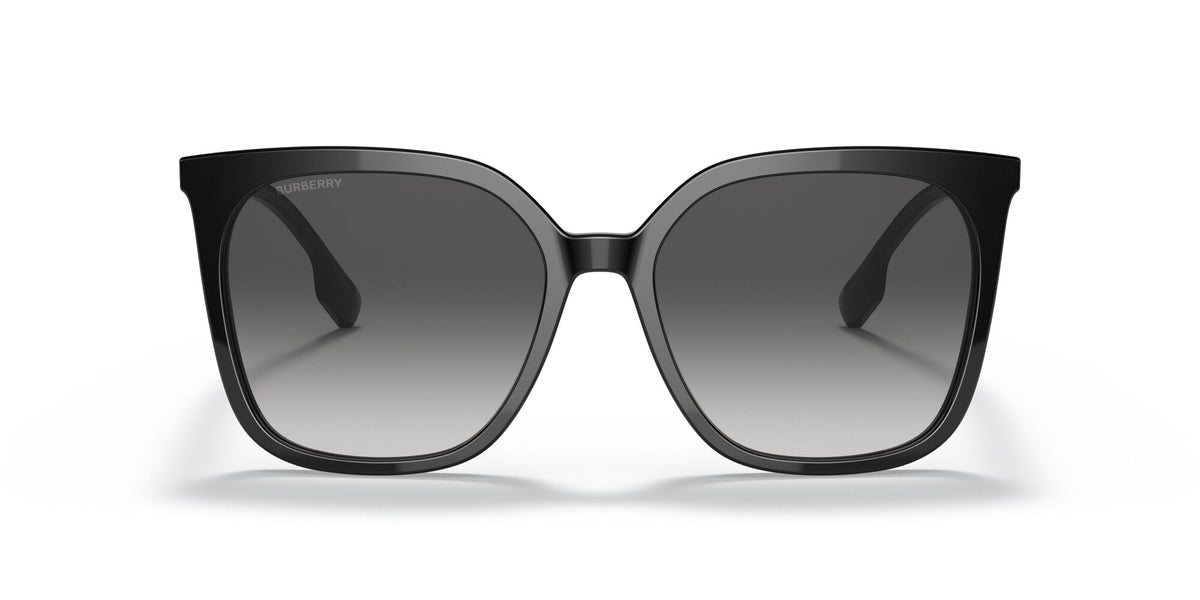 Burberry BE 4347F Black / Grey Gradient 56 / Plastic / Metal