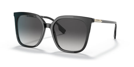 Burberry BE 4347F Black / Grey Gradient 56 / Plastic / Metal