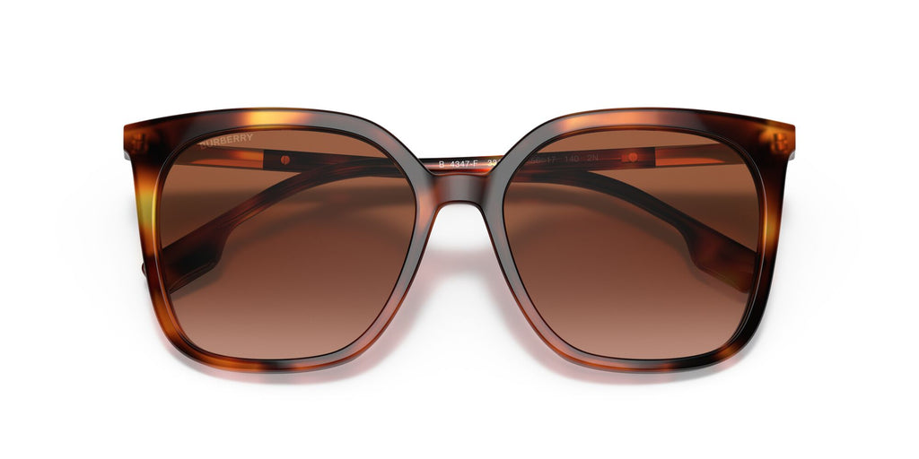 Burberry BE 4347F Light Havana / Brown Gradient 56 / Plastic / Metal