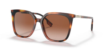 Burberry BE 4347F Light Havana / Brown Gradient 56 / Plastic / Metal