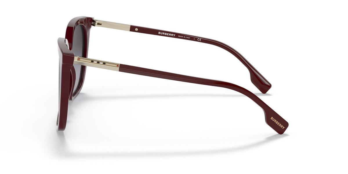 Burberry BE 4347F Bordeaux / Grey Gradient 56 / Plastic / Metal