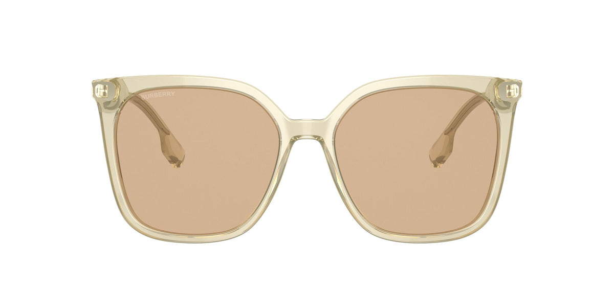 Burberry BE 4347F Yellow / Light Brown 56 / Plastic / Metal