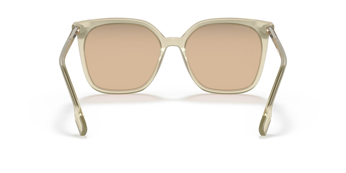 Burberry BE 4347F Yellow / Light Brown 56 / Plastic / Metal
