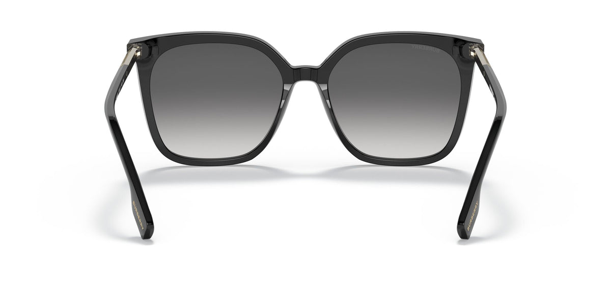Burberry BE 4347 Black / Grey Gradient 56 / Plastic / Metal