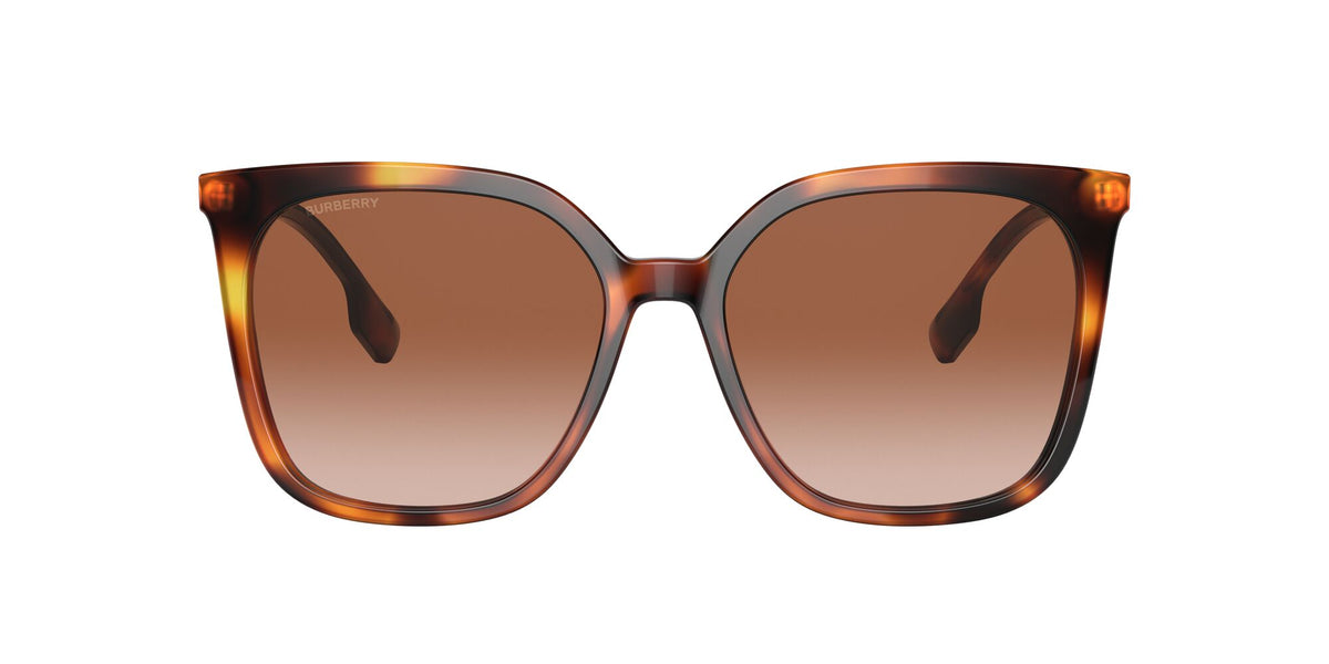 Burberry BE 4347 Light Havana / Brown Gradient 56 / Plastic / Metal