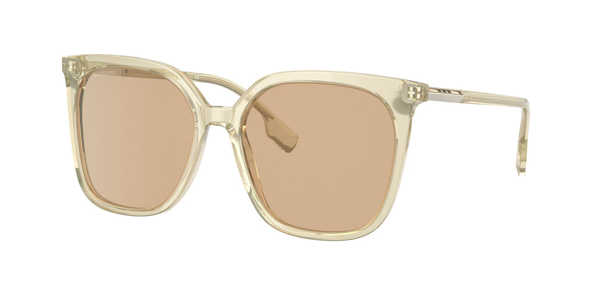 Burberry BE 4347 Yellow / Light Brown 56 / Plastic / Metal