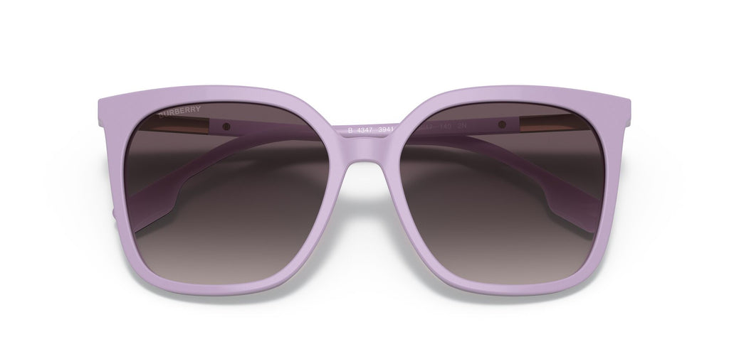 Burberry BE 4347 Lilac / Grey Gradient 56 / Plastic / Metal