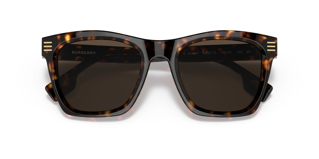 Burberry BE 4348F Dark Havana / Dark Brown 54 / Plastic / Plastic