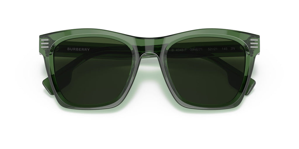 Burberry BE 4348F Green / Dark Green 54 / Plastic / Plastic