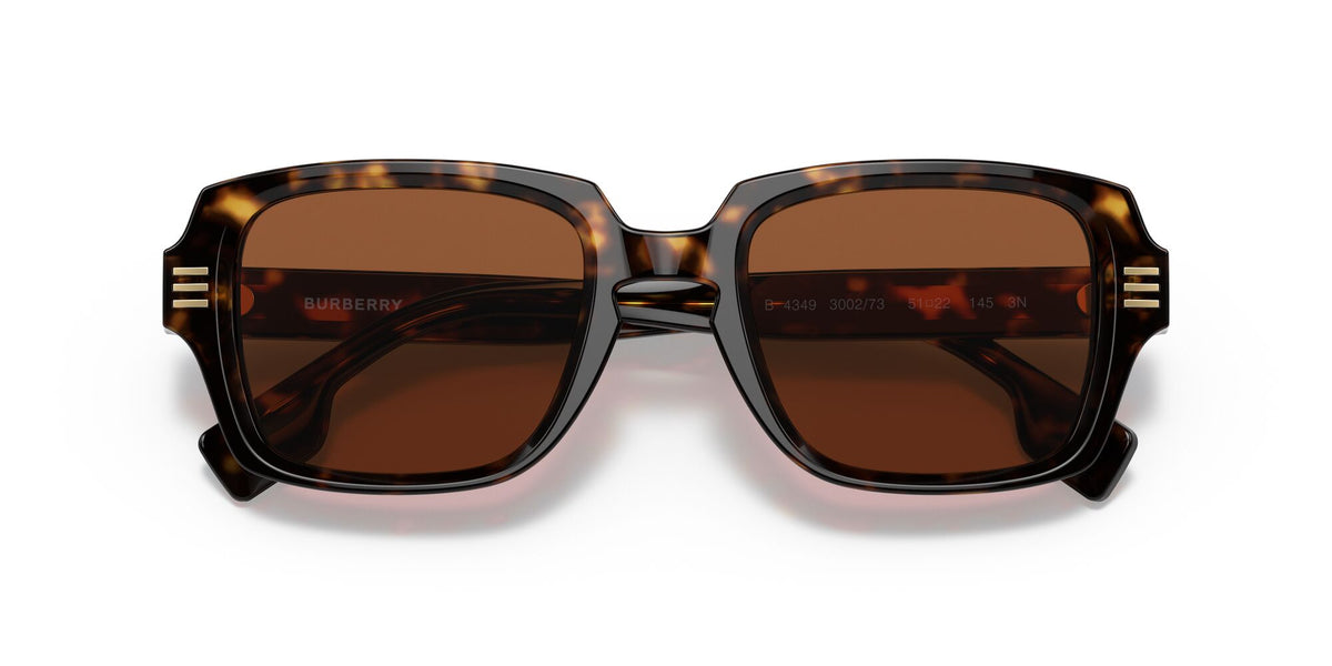 Burberry BE 4349 Dark Havana / Dark Brown 51 / Plastic / Plastic