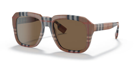 Burberry BE 4350 Brown Check / Dark Brown 55 / Plastic / Plastic