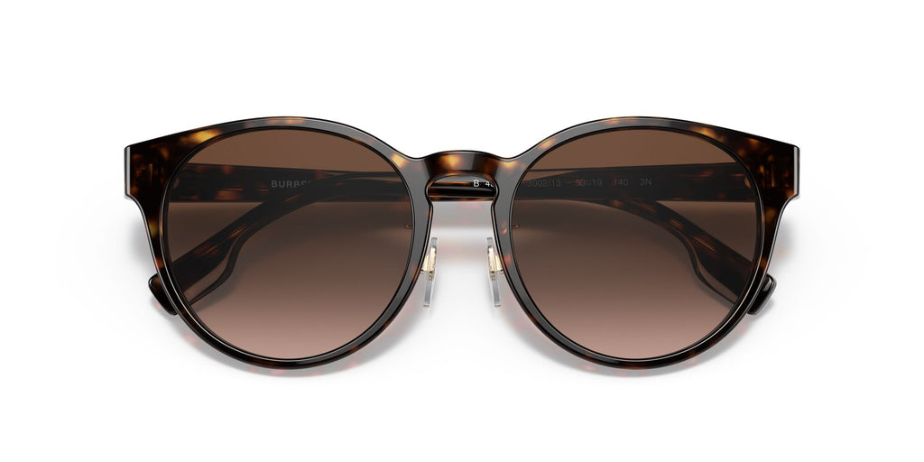 Burberry BE 4351D Dark Havana / Brown Gradient 53 / Plastic / Plastic