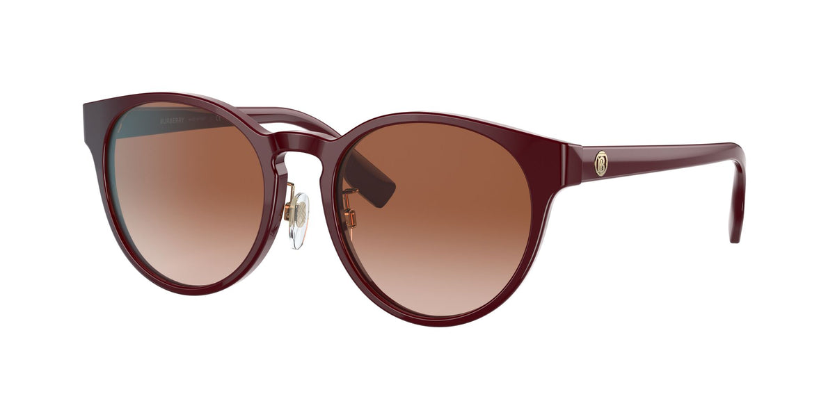 Burberry BE 4351D Bordeaux / Brown Gradient 53 / Plastic / Plastic