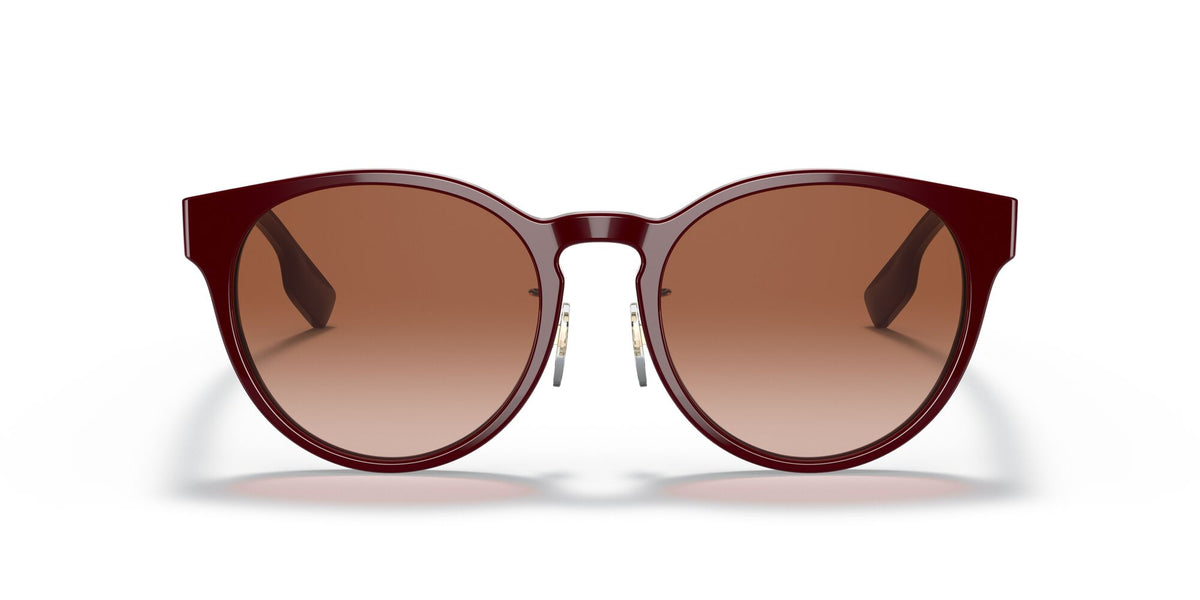 Burberry BE 4351D Bordeaux / Brown Gradient 53 / Plastic / Plastic