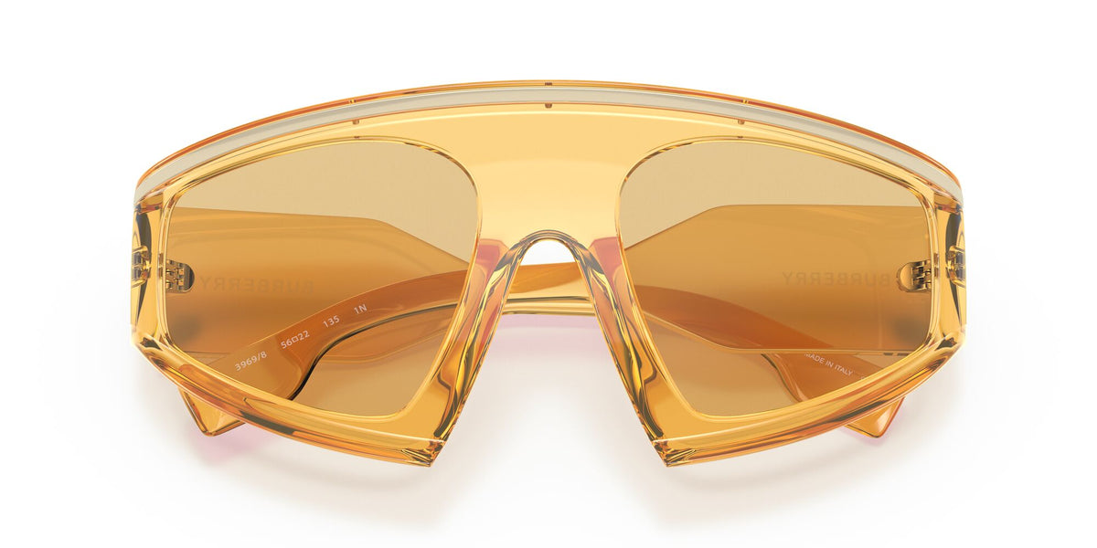 Burberry BE 4353 Yellow / Light Yellow 56 / Plastic / Plastic