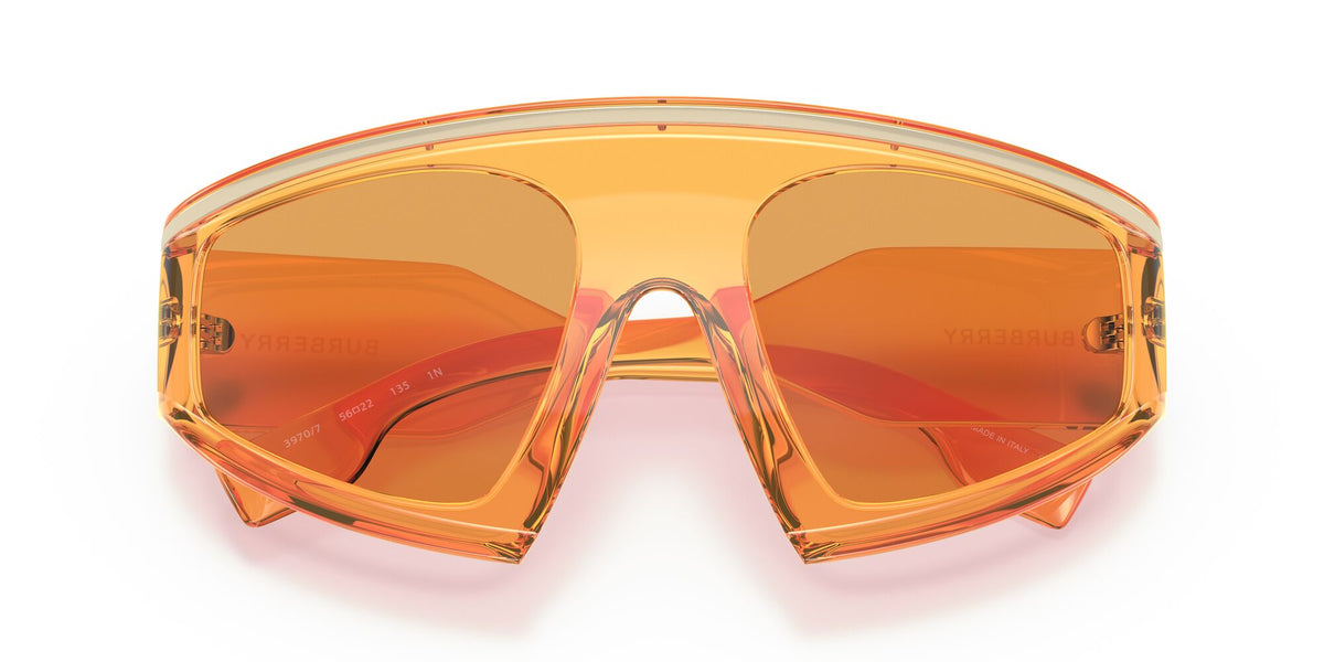 Burberry BE 4353 Orange / Orange 56 / Plastic / Plastic