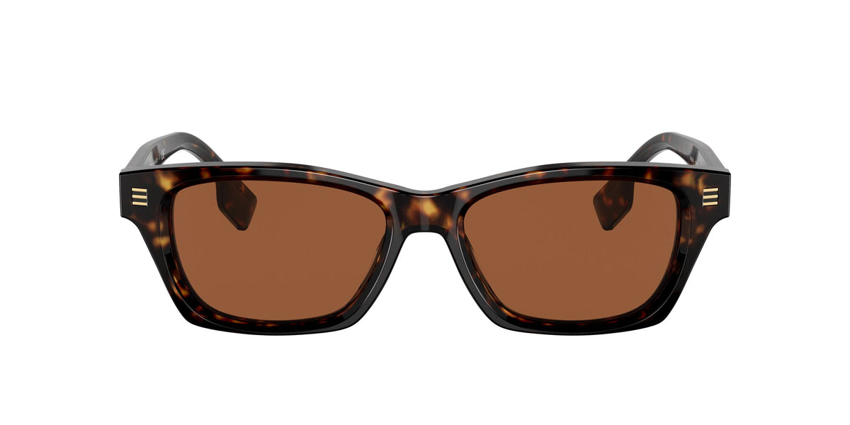 Burberry BE 4357F Dark Havana / Dark Brown 53 / Plastic / Plastic