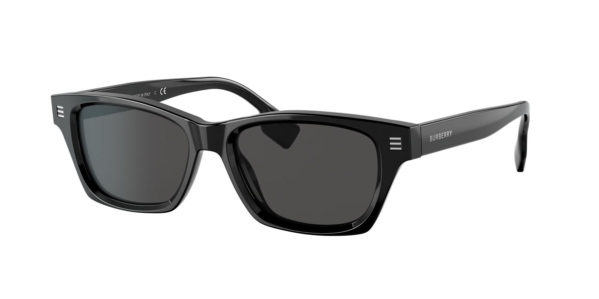 Burberry BE 4357 Black / Dark Grey 53 / Plastic / Plastic