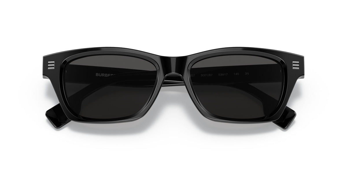 Burberry BE 4357 Black / Dark Grey 53 / Plastic / Plastic