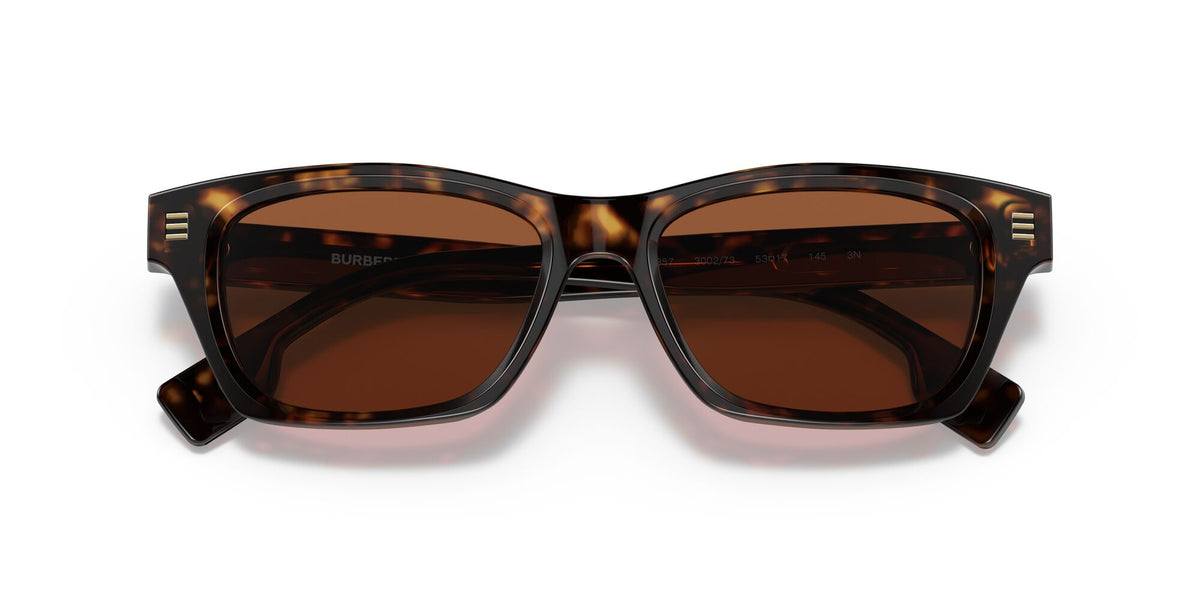 Burberry BE 4357 Dark Havana / Dark Brown 53 / Plastic / Plastic