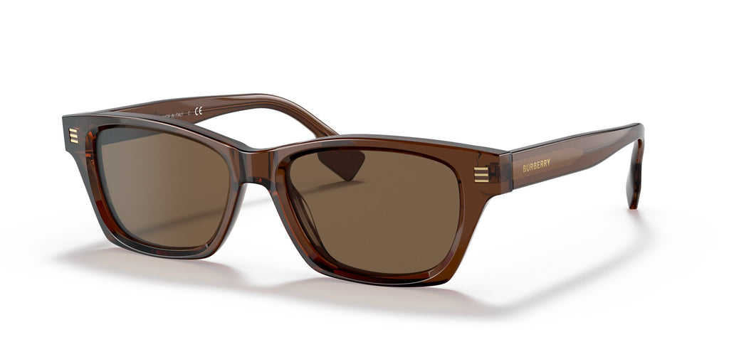 Burberry BE 4357 Brown / Dark Brown 53 / Plastic / Plastic