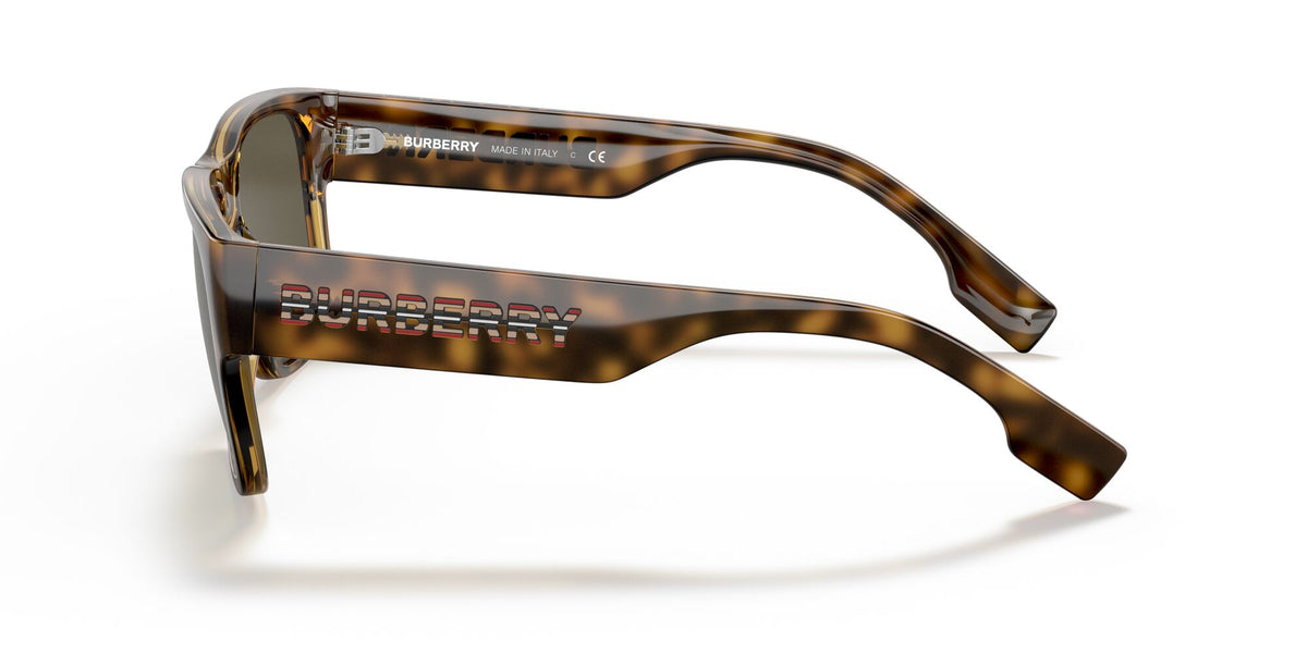BE 4358 Burberry Knight Dark Havana / Brown 57 57 / Polyamide / Injected / Molded