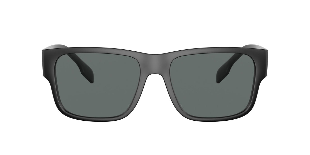 Burberry Knight 0BE4358 346481 57 Matte Black 
Polarised Dark Grey 57 
Plastic 
Plastic