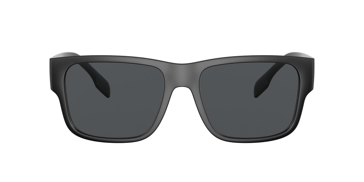 Burberry BE 4358 Matte Black / Dark Grey 57 / Plastic / Plastic