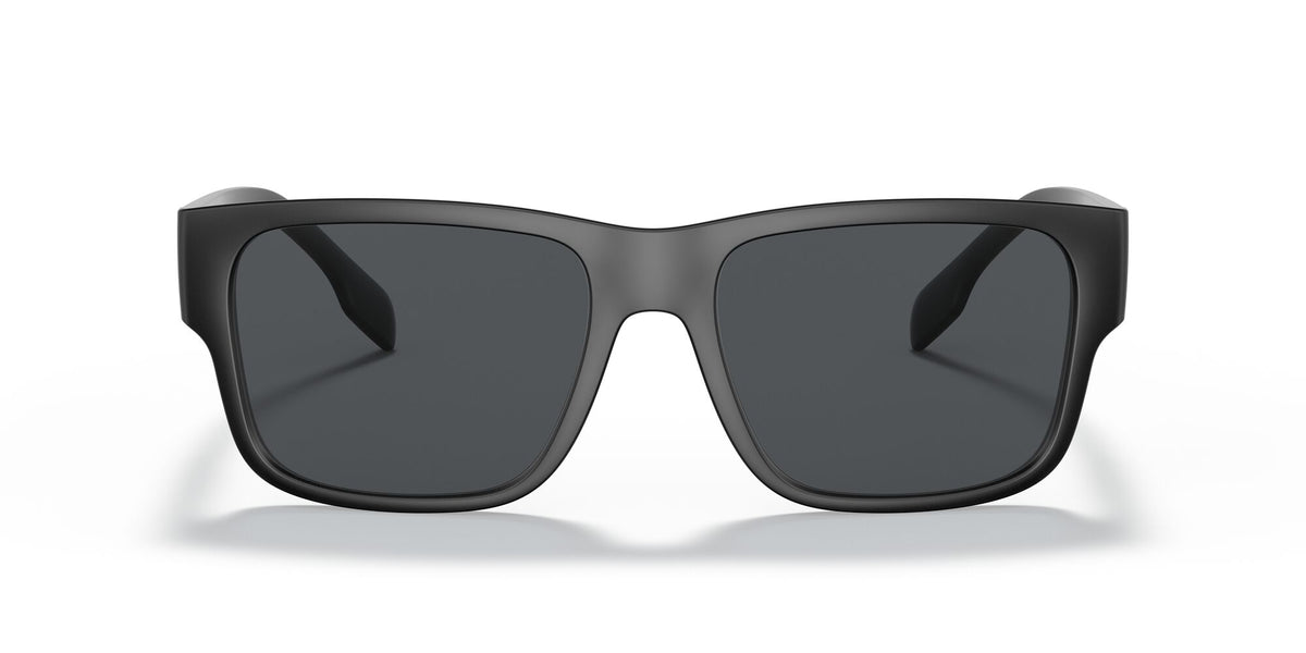 Burberry BE 4358 Matte Black / Dark Grey 57 / Plastic / Plastic