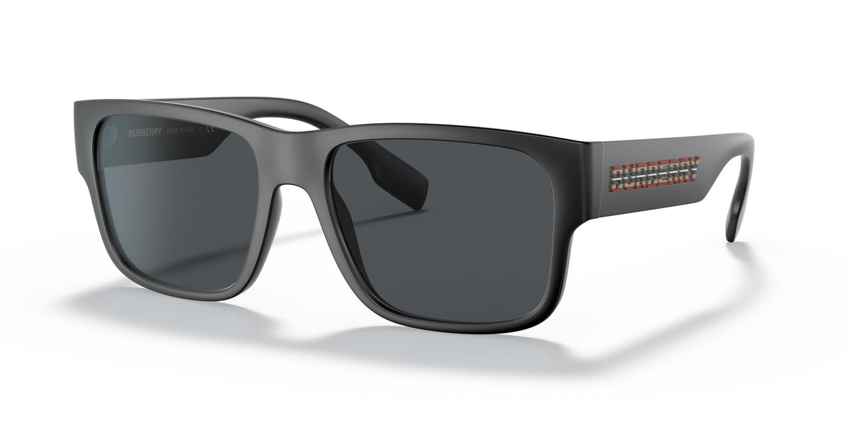 Burberry BE 4358 Matte Black / Dark Grey 57 / Plastic / Plastic