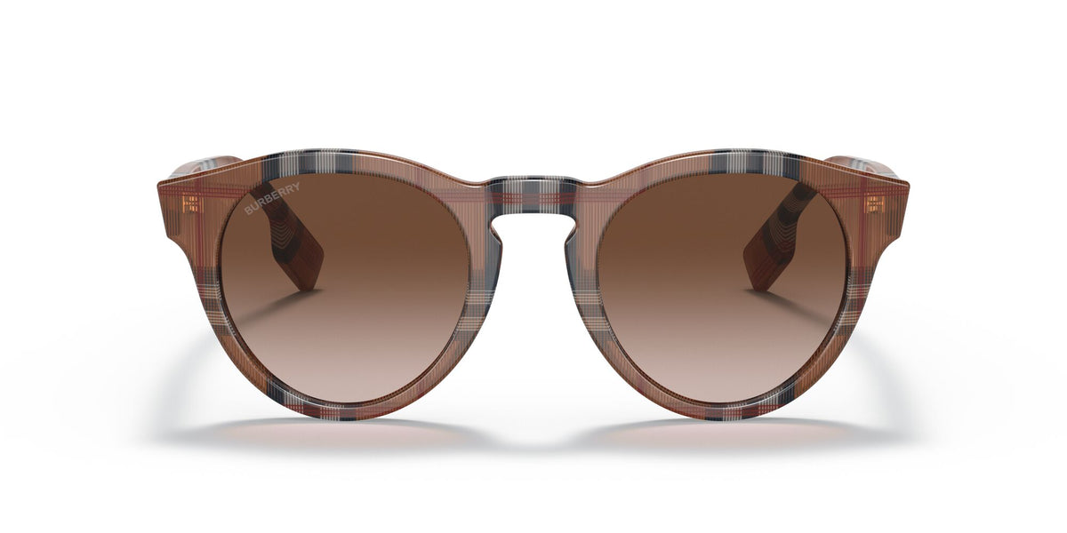 Burberry BE 4359 Check Brown / Brown Gradient 49 / Plastic / Plastic
