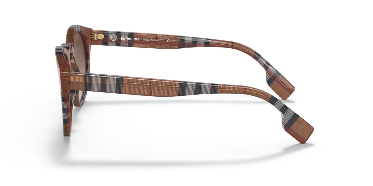 Burberry BE 4359 Check Brown / Brown Gradient 49 / Plastic / Plastic