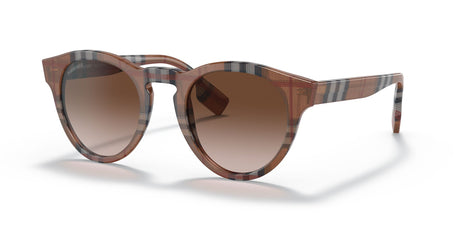 Burberry BE 4359 Check Brown / Brown Gradient 49 / Plastic / Plastic