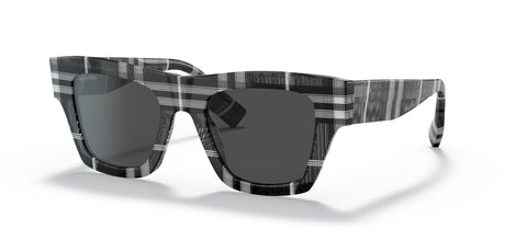 Burberry BE 4360 Check White/Black / Dark Grey 49 / Plastic / Plastic