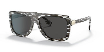 Burberry BE 4362 White/Black / Dark Grey 59 / Plastic / Plastic