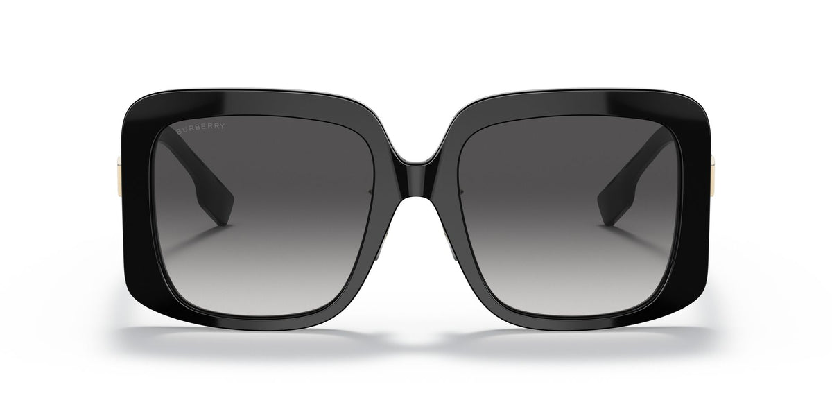 Burberry BE 4363F Black / Grey Gradient 55 / Plastic / Plastic