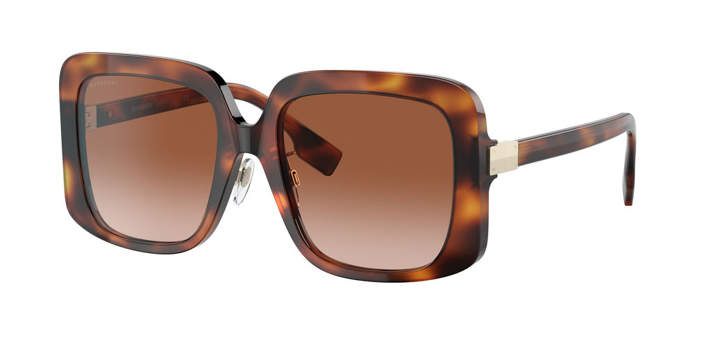 Burberry BE 4363F Light Havana / Brown Gradient 55 / Plastic / Plastic