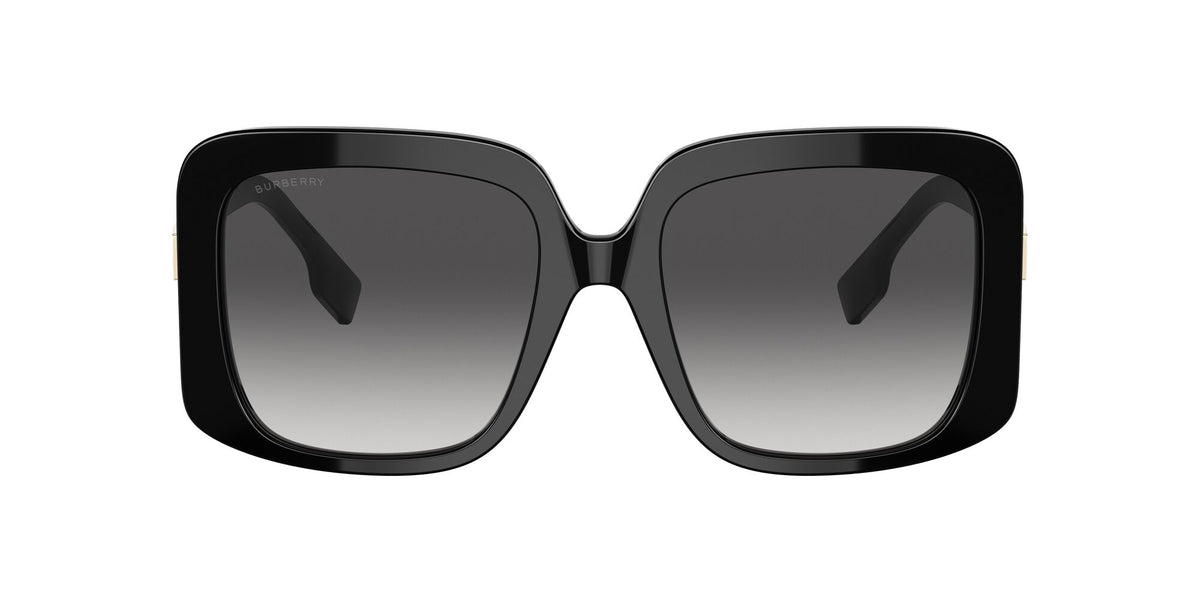 Burberry BE 4363 Black / Grey Gradient 55 / Plastic / Plastic