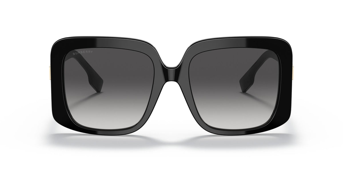 Burberry BE 4363 Black / Grey Gradient 55 / Plastic / Plastic