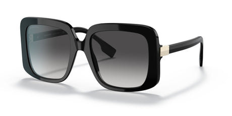 Burberry BE 4363 Black / Grey Gradient 55 / Plastic / Plastic
