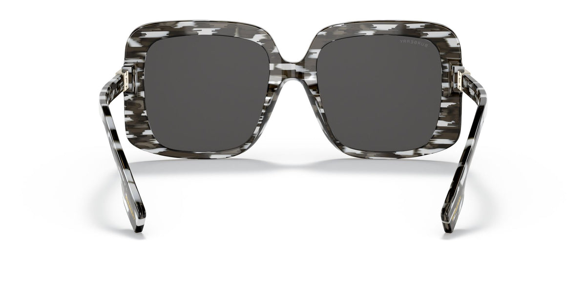 Burberry BE 4363 White/Black / Dark Grey 55 / Plastic / Plastic