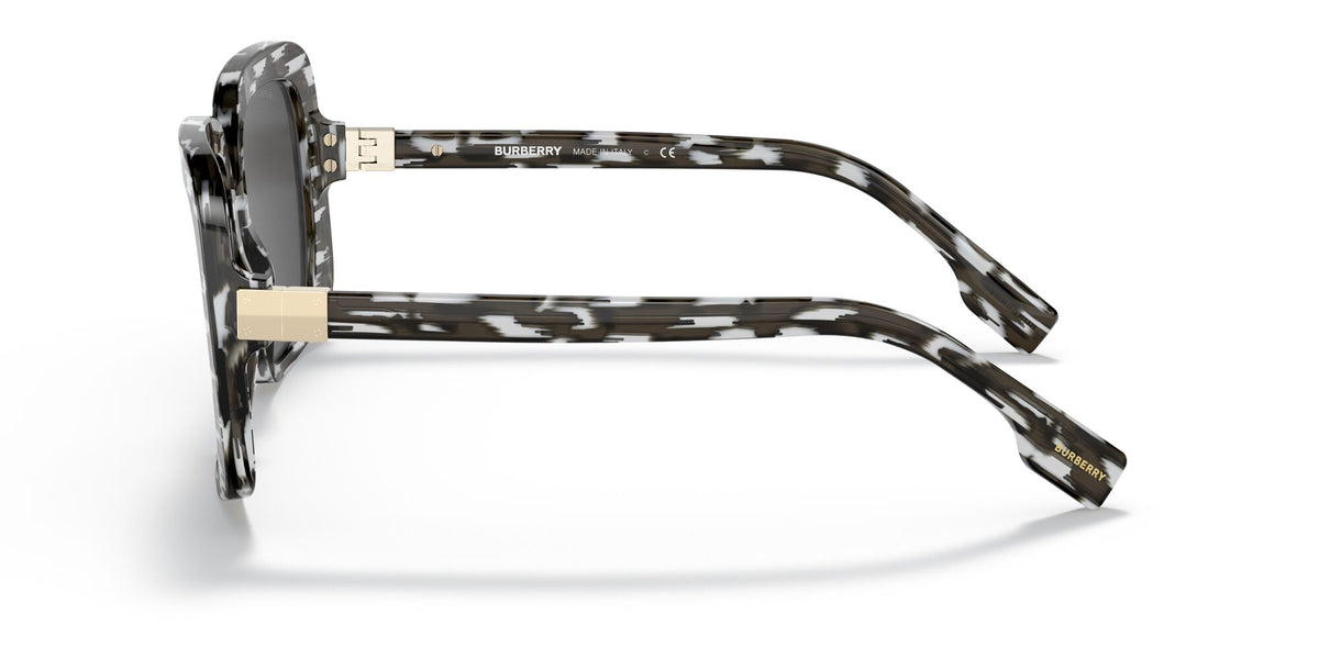 Burberry BE 4363 White/Black / Dark Grey 55 / Plastic / Plastic