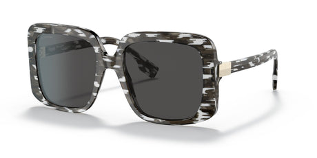 Burberry BE 4363 White/Black / Dark Grey 55 / Plastic / Plastic