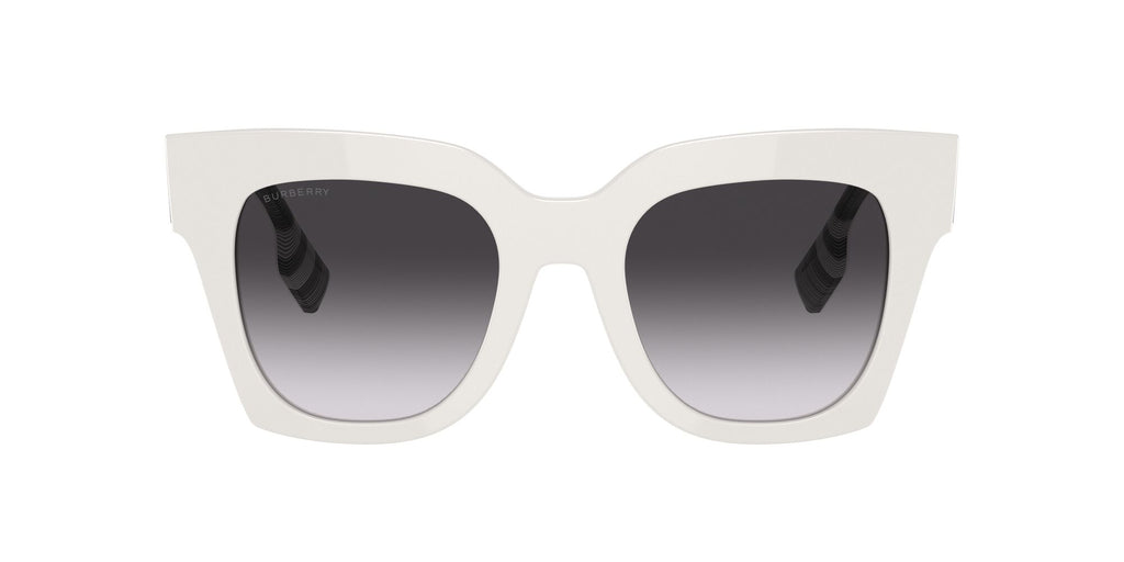 Burberry BE 4364 White / Grey Gradient 49 / Plastic / Plastic