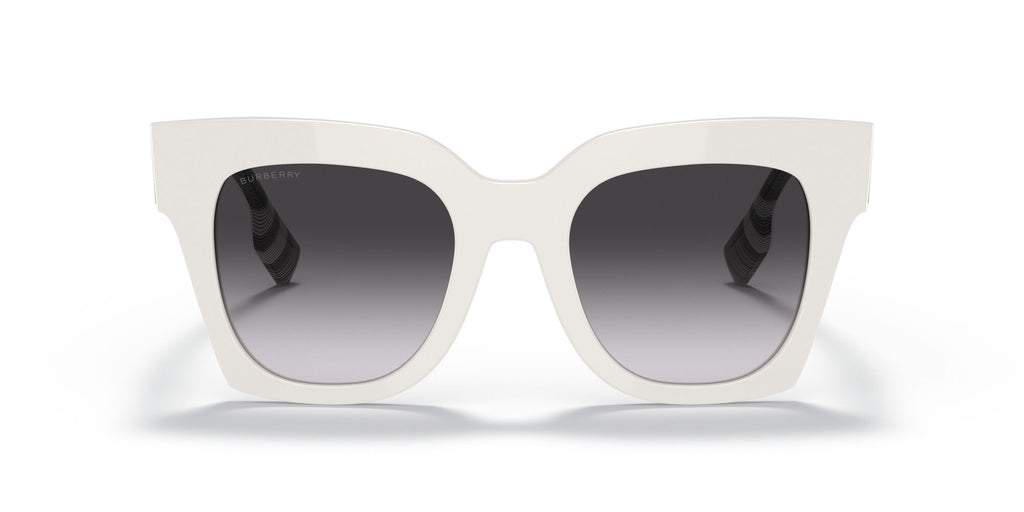 Burberry BE 4364 White / Grey Gradient 49 / Plastic / Plastic