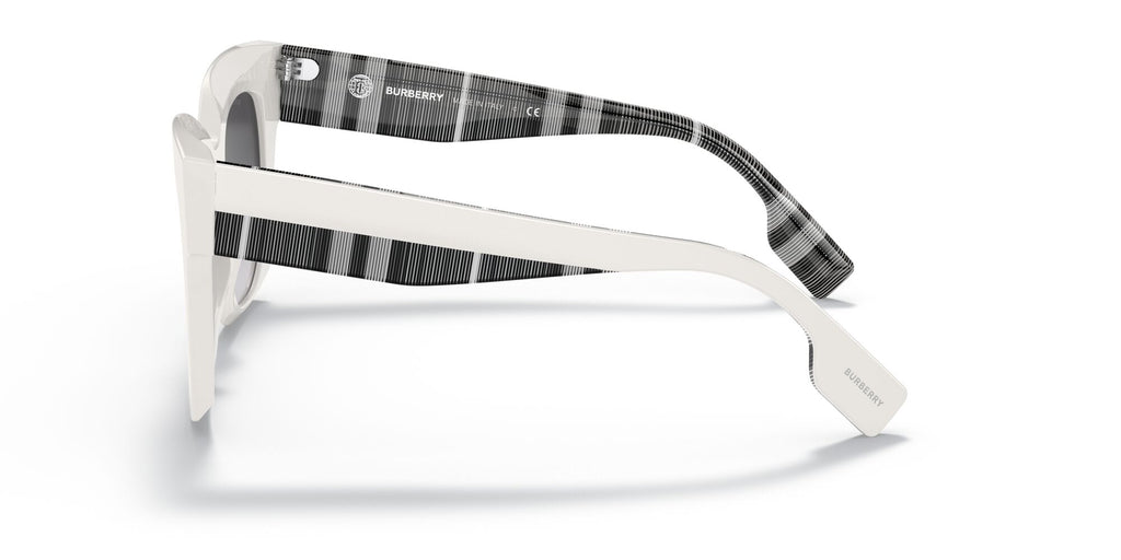 Burberry BE 4364 White / Grey Gradient 49 / Plastic / Plastic