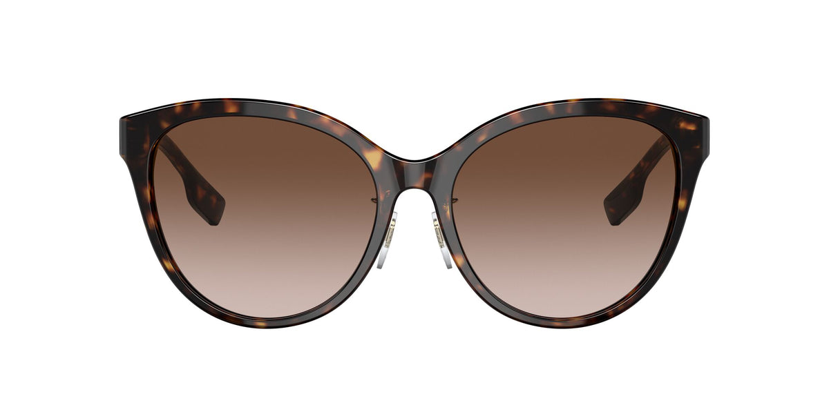 Burberry BE 4365F Dark Havana / Brown Gradient 57 / Plastic / Plastic