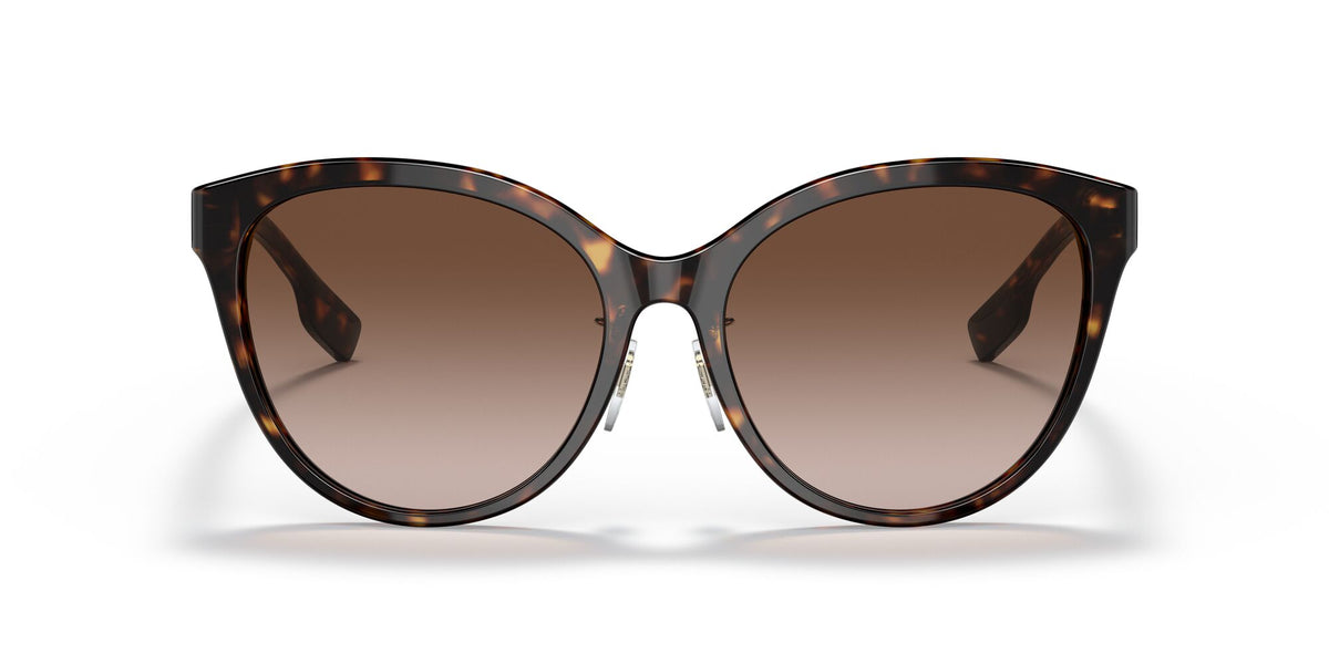 Burberry BE 4365F Dark Havana / Brown Gradient 57 / Plastic / Plastic
