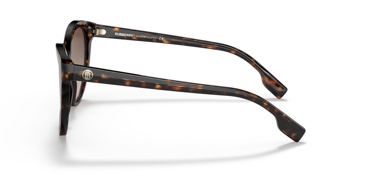Burberry BE 4365 Dark Havana / Brown Gradient 55 / Plastic / Plastic