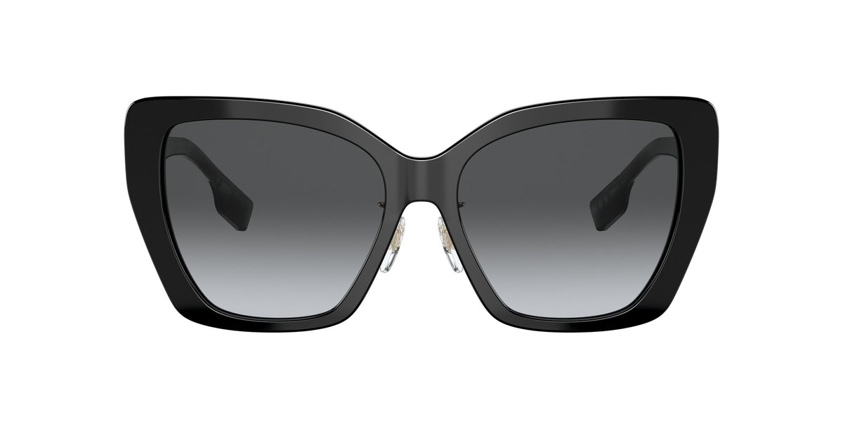 Burberry BE 4366F Black 
Polar Grey Gradient 55 
Plastic 
Plastic
